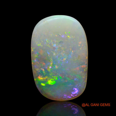 4.00 Cts Unheated Australian Fire Opal Loose Gemstone Oval Cabochon Natural 17x11x3 mm AE-654