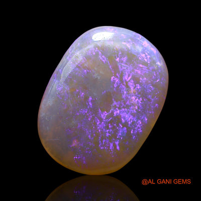 6.00 Cts Natural Australian Fire Opal Loose Gemstone Oval Cabochon 16x12x4 mm AE-655
