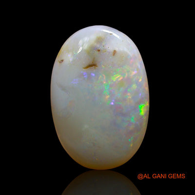 6.00 Cts Natural Australian Fire Opal Oval Cabochon Loose Gemstone For Jewelry 17x12x4 mm AE-656