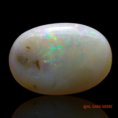 6.00 Cts Natural Australian Fire Opal Oval Cabochon Loose Gemstone For Jewelry 17x12x4 mm AE-656