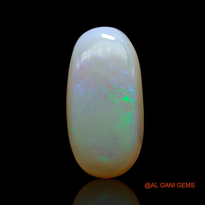 Natural Untreated Fire Opal Loose Gemstone Oval Cabochon From Australia 6.00 Cts 18x9x4 mm AE-658