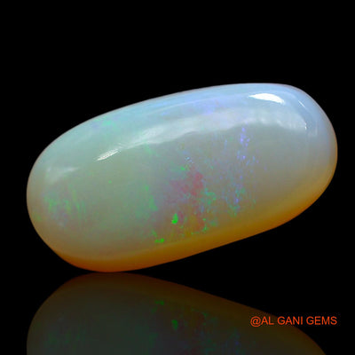Natural Untreated Fire Opal Loose Gemstone Oval Cabochon From Australia 6.00 Cts 18x9x4 mm AE-658