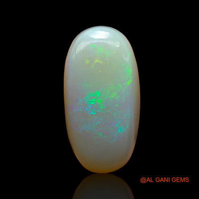 Natural Untreated Fire Opal Loose Gemstone Oval Cabochon From Australia 6.00 Cts 18x9x4 mm AE-658