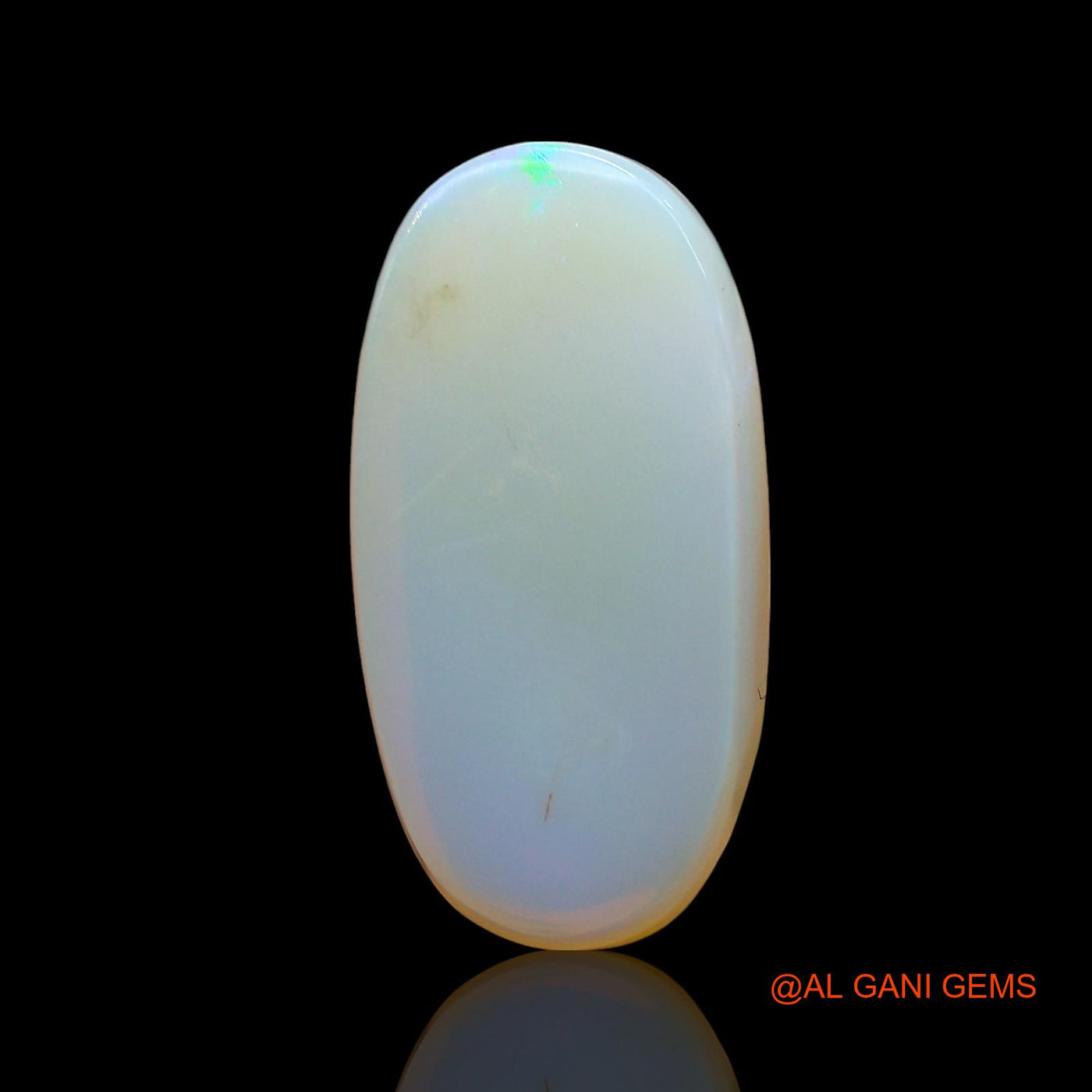 Natural Untreated Fire Opal Loose Gemstone Oval Cabochon From Australia 6.00 Cts 18x9x4 mm AE-658