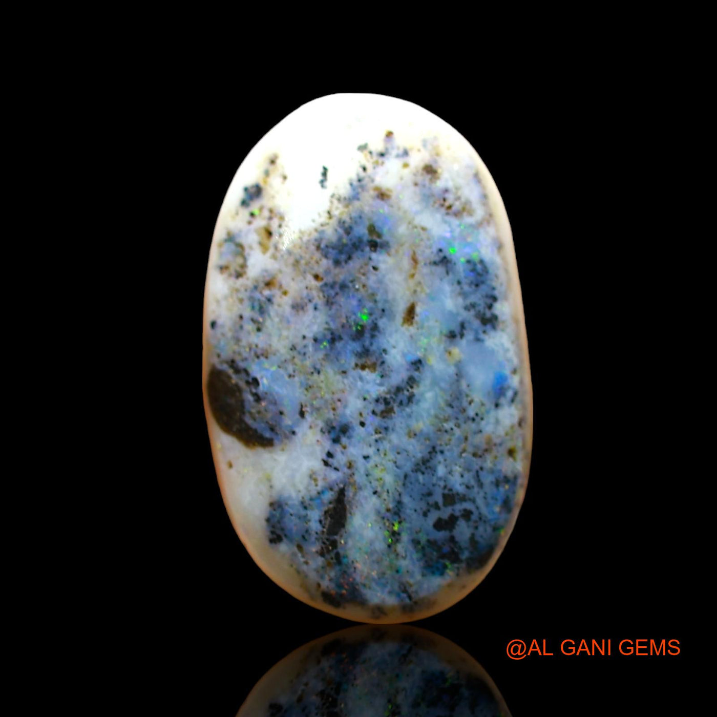6.00 Cts Natural Australian Fire Opal Loose Gemstone Oval Cabochon 17x10x6 mm AE-65
