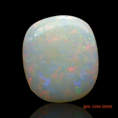 Natural Untreated Fire Opal Loose Gemstone Oval Cabochon From Australia 7.00 Cts 14x12x5 mm AE-660