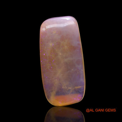 5.00 Cts Natural Australian Fire Opal Loose Gemstone Oval Cabochon 19x9x3 mm AE-661