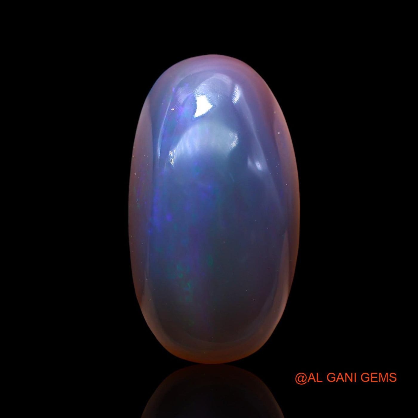 8.00 Cts Natural Australian Fire Opal Loose Gemstone Oval Cabochon 19x10x6 mm AE-662