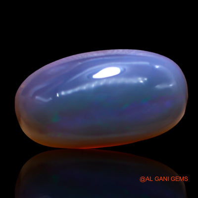 8.00 Cts Natural Australian Fire Opal Loose Gemstone Oval Cabochon 19x10x6 mm AE-662