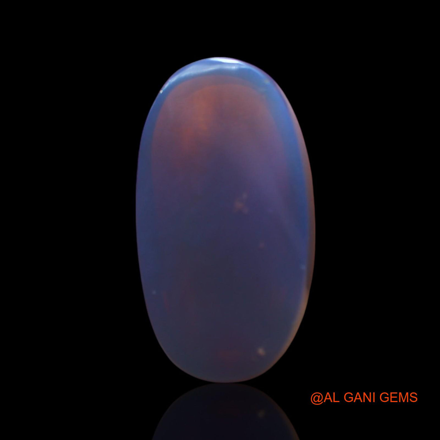 8.00 Cts Natural Australian Fire Opal Loose Gemstone Oval Cabochon 19x10x6 mm AE-662