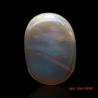 7.00 Cts Natural Australian Fire Opal Loose Gemstone Oval Cabochon 18x12x5 mm AE-664