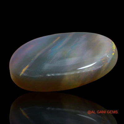 7.00 Cts Natural Australian Fire Opal Loose Gemstone Oval Cabochon 18x12x5 mm AE-664
