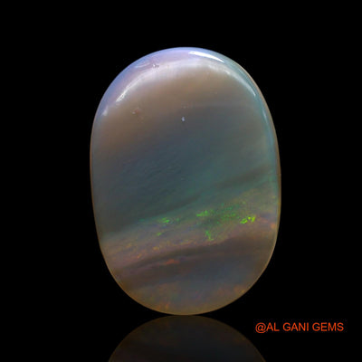 7.00 Cts Natural Australian Fire Opal Loose Gemstone Oval Cabochon 18x12x5 mm AE-664