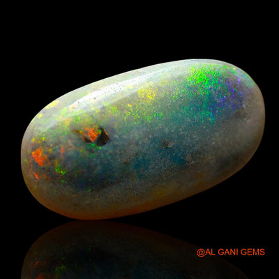 Natural Untreated Fire Opal Loose Gemstone Oval Cabochon From Australia 5.00 Cts 19x10x4 mm AE-665