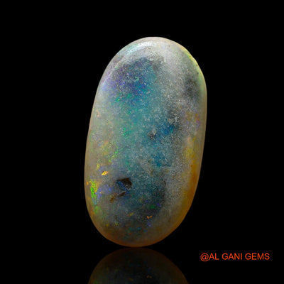 Natural Untreated Fire Opal Loose Gemstone Oval Cabochon From Australia 5.00 Cts 19x10x4 mm AE-665