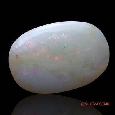 6.00 Cts Natural Australian Fire Opal Oval Cabochon Loose Gemstone For Jewelry 18x12x4 mm AE-666