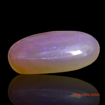7.00 Cts Natural Australian Fire Opal Loose Gemstone Oval Cabochon 18x11x5 mm AE-668