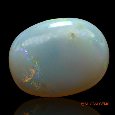7.00 Cts Natural Australian Fire Opal Loose Gemstone Oval Cabochon 17x13x4 mm AE-669