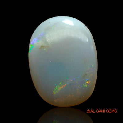 7.00 Cts Natural Australian Fire Opal Loose Gemstone Oval Cabochon 17x13x4 mm AE-669