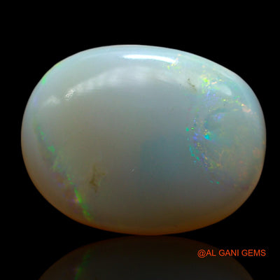 7.00 Cts Natural Australian Fire Opal Loose Gemstone Oval Cabochon 17x13x4 mm AE-669