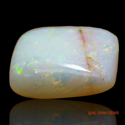 Natural Untreated Fire Opal Loose Gemstone Square Cabochon From Australia 6.00 Cts 13x13x5 mm AE-66