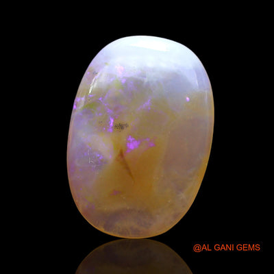 5.00 Cts Natural Australian Fire Opal Loose Gemstone Oval Cabochon 17x12x4 mm AE-670