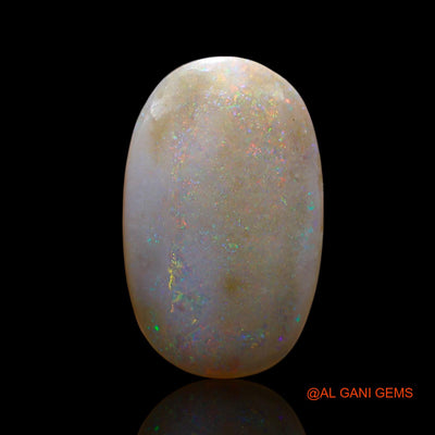 Natural Fire Opal Gemstone 6.00 Cts Loose Oval Cabochon From Australia 18x111x5 mm AE-671