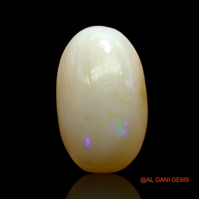 8.00 Cts Unheated Australian Fire Opal Loose Gemstone Oval Cabochon Natural 18x11x6 mm AE-672
