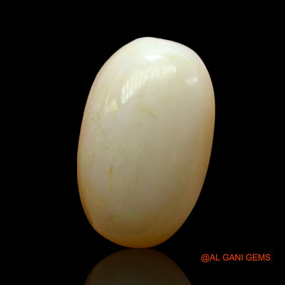 8.00 Cts Unheated Australian Fire Opal Loose Gemstone Oval Cabochon Natural 18x11x6 mm AE-672