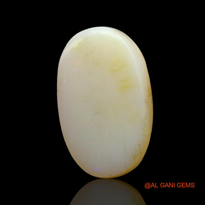 8.00 Cts Unheated Australian Fire Opal Loose Gemstone Oval Cabochon Natural 18x11x6 mm AE-672