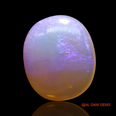 7.00 Cts Natural Australian Fire Opal Loose Gemstone Oval Cabochon 16x14x4 mm AE-673