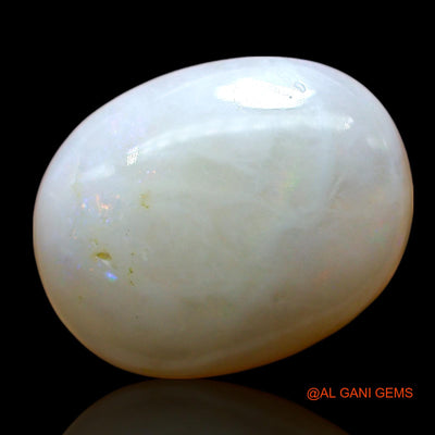 8.00 Cts Unheated Australian Fire Opal Loose Gemstone Oval Cabochon Natural 16x13x6 mm AE-674