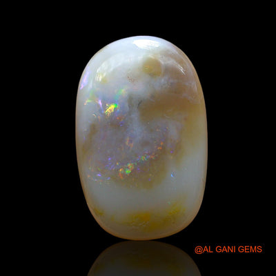 6.00 Cts Natural Australian Fire Opal Loose Gemstone Oval Cabochon 17x11x4 mm AE-676