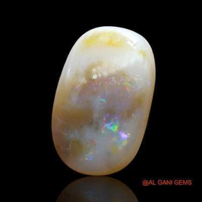 6.00 Cts Natural Australian Fire Opal Loose Gemstone Oval Cabochon 17x11x4 mm AE-676