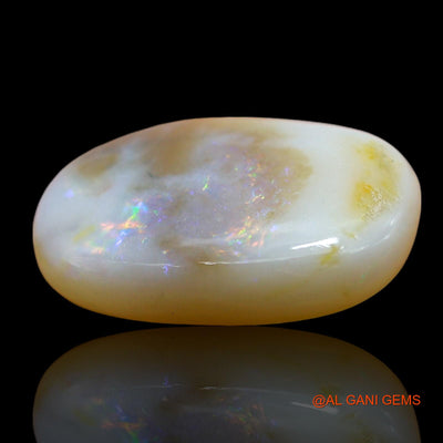 6.00 Cts Natural Australian Fire Opal Loose Gemstone Oval Cabochon 17x11x4 mm AE-676