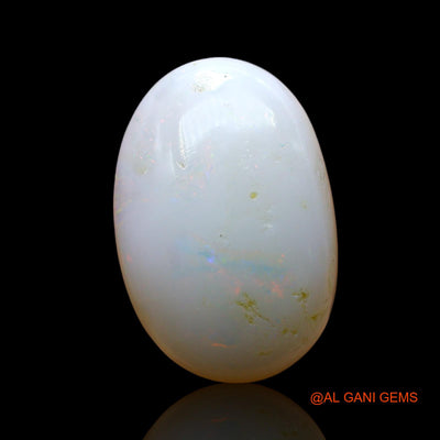 Natural Untreated Fire Opal Loose Gemstone Oval Cabochon From Australia 7.00 Cts 17x11x5 mm AE-677
