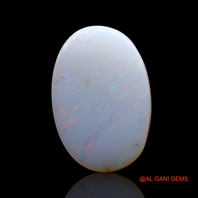 Natural Untreated Fire Opal Loose Gemstone Oval Cabochon From Australia 4.00 Cts 16x11x3 mm AE-67
