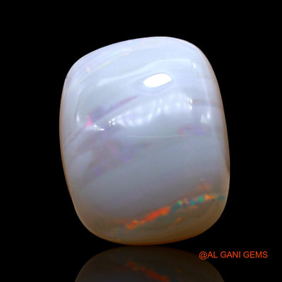 11.00 Cts Natural Australian Fire Opal Loose Gemstone Oval Cabochon 15x12x8 mm AE-680