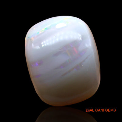 11.00 Cts Natural Australian Fire Opal Loose Gemstone Oval Cabochon 15x12x8 mm AE-680
