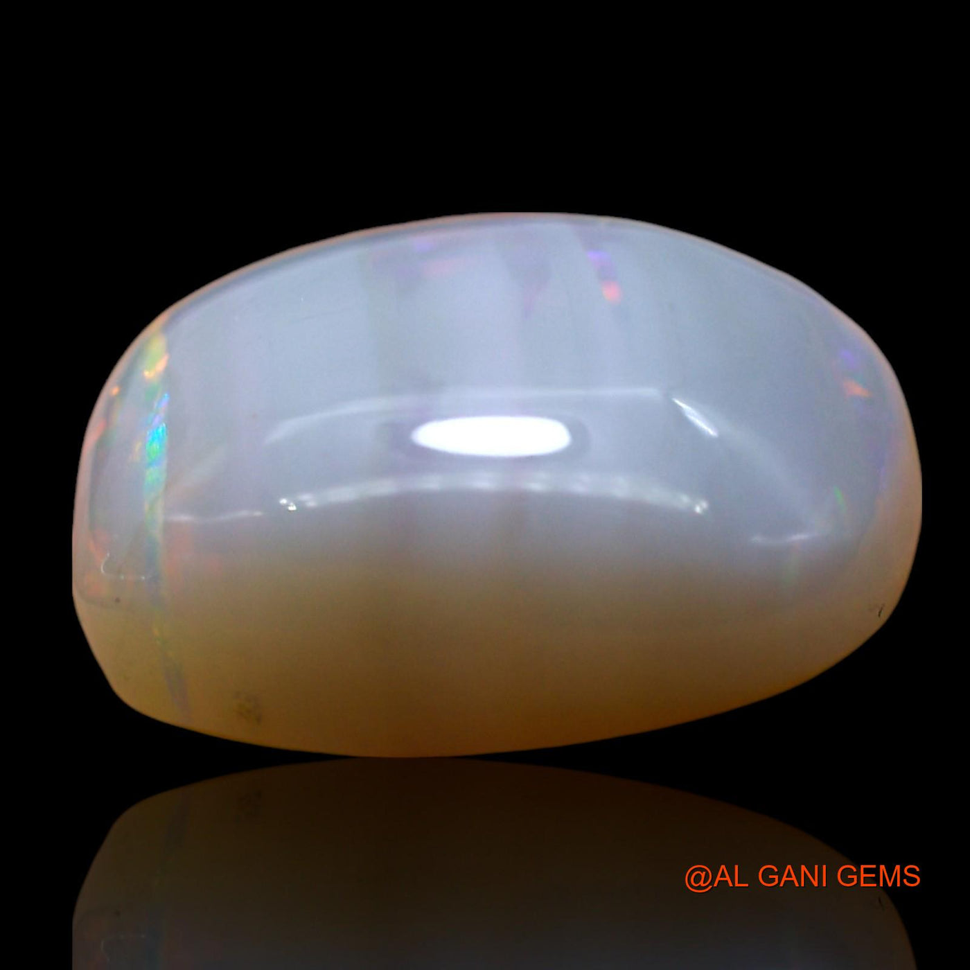11.00 Cts Natural Australian Fire Opal Loose Gemstone Oval Cabochon 15x12x8 mm AE-680