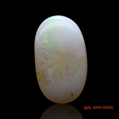 6.00 Cts Natural Australian Fire Opal Loose Gemstone Oval Cabochon 18x11x4 mm AE-682