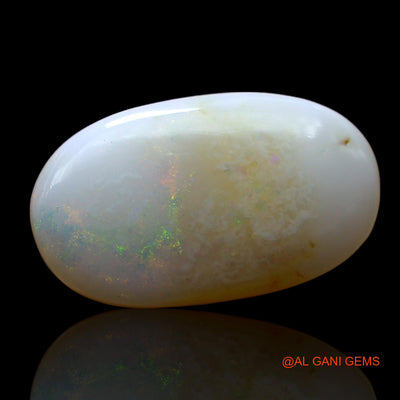 6.00 Cts Natural Australian Fire Opal Loose Gemstone Oval Cabochon 18x11x4 mm AE-682