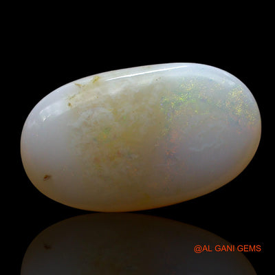 6.00 Cts Natural Australian Fire Opal Loose Gemstone Oval Cabochon 18x11x4 mm AE-682