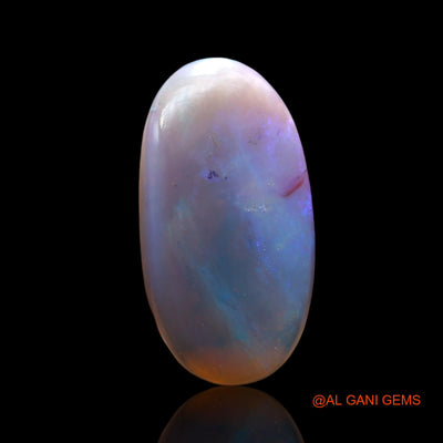 4.00 Cts Unheated Australian Fire Opal Loose Gemstone Oval Cabochon Natural 19x10x3 mm AE-683