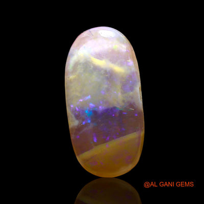4.00 Cts Natural Australian Fire Opal Loose Gemstone Oval Cabochon 19x9x3 mm AE-685