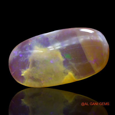 4.00 Cts Natural Australian Fire Opal Loose Gemstone Oval Cabochon 19x9x3 mm AE-685