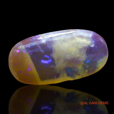 4.00 Cts Natural Australian Fire Opal Loose Gemstone Oval Cabochon 19x9x3 mm AE-685