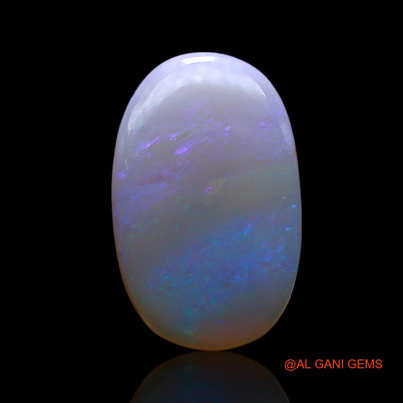 4.00 Cts Natural Australian Fire Opal Loose Gemstone Oval Cabochon 18x11x3 mm AE-687