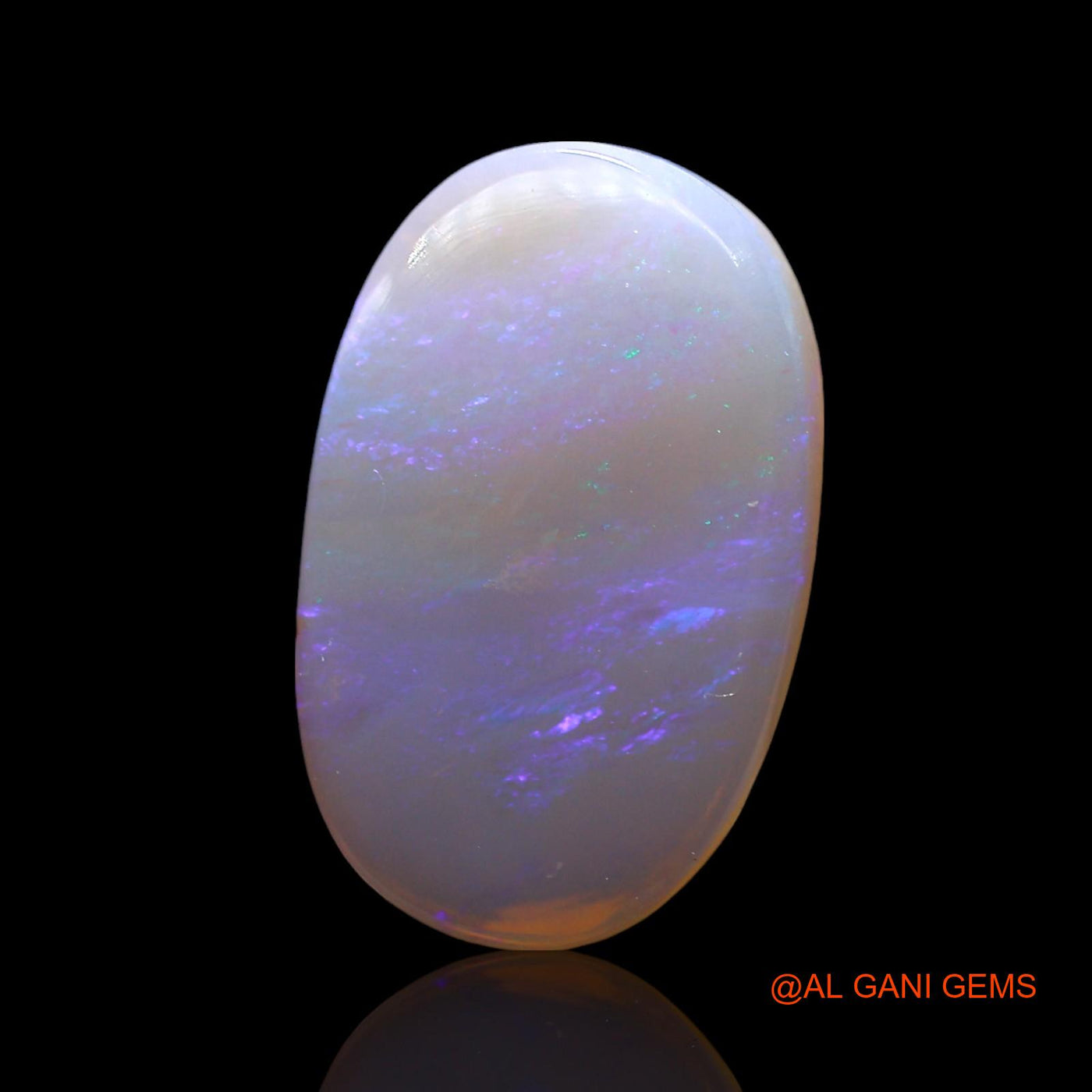 4.00 Cts Natural Australian Fire Opal Loose Gemstone Oval Cabochon 18x11x3 mm AE-687