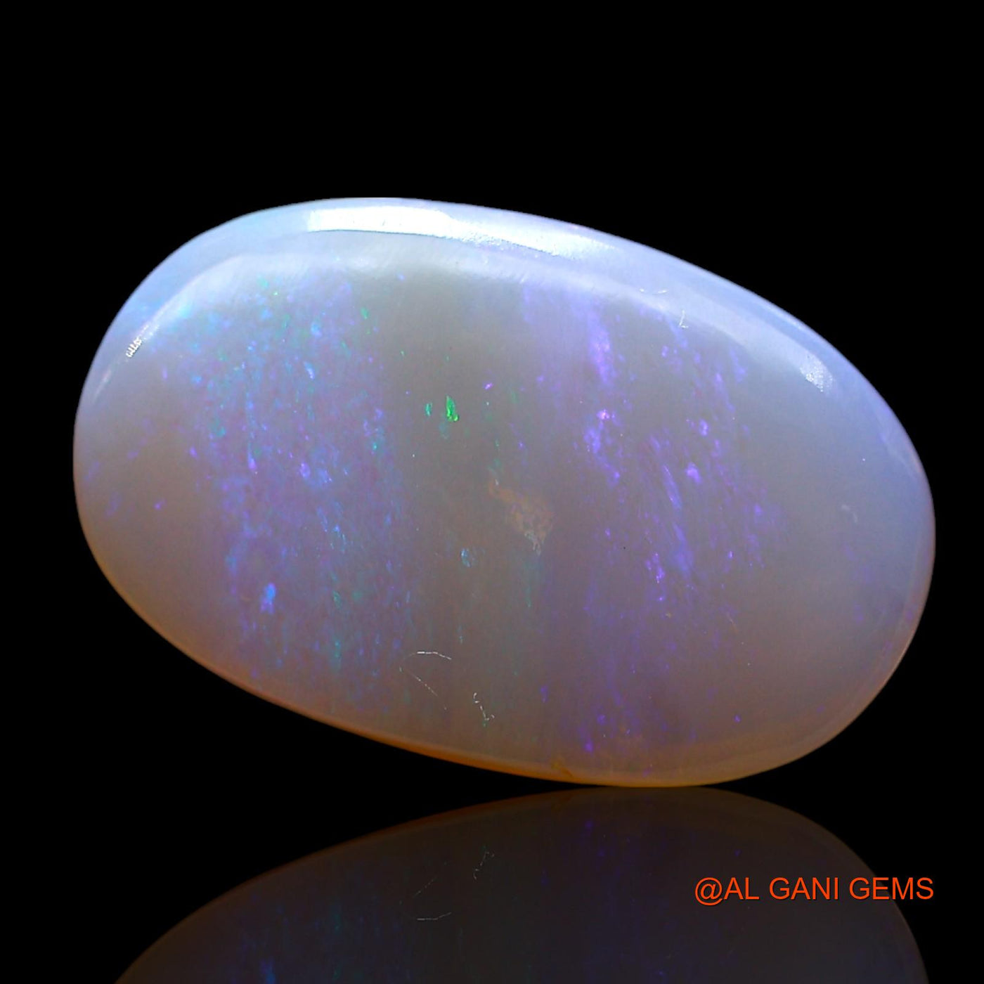 4.00 Cts Natural Australian Fire Opal Loose Gemstone Oval Cabochon 18x11x3 mm AE-687